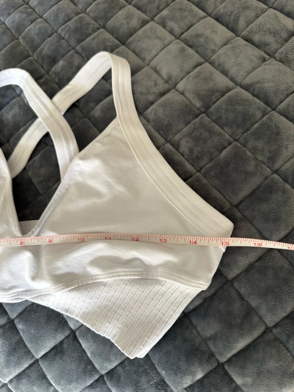 Free People Good Karma Super
Plunge Bra White NWOT - Picture 4 of 7